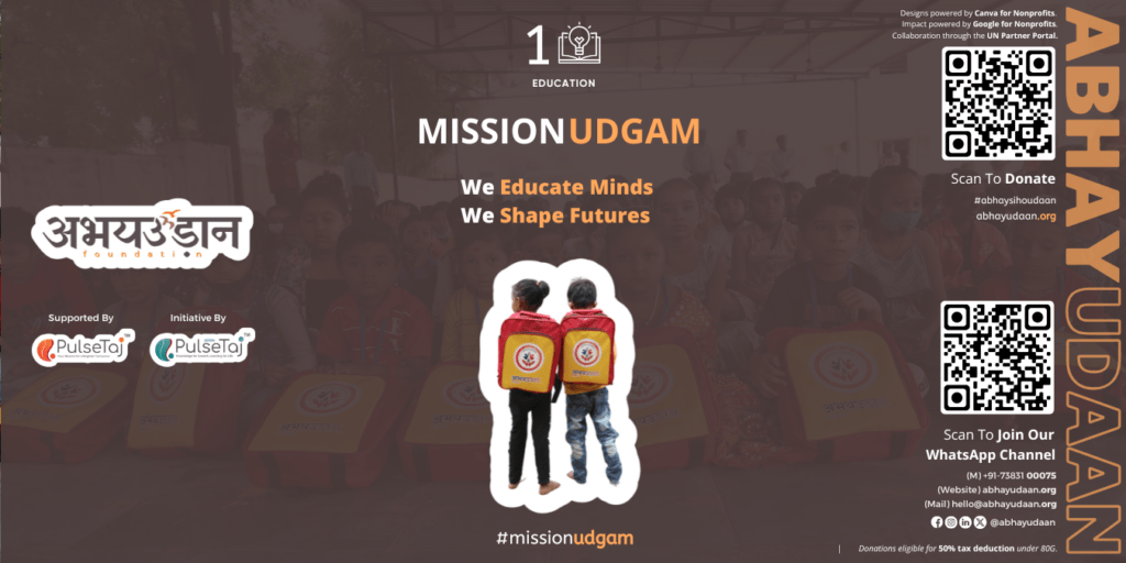 Mission Udgam | Redefining Education for a Sustainable Future