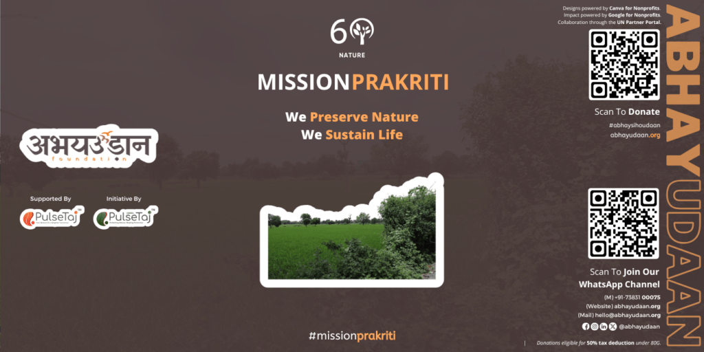 Mission Prakriti | Restoring Nature for a Sustainable Future